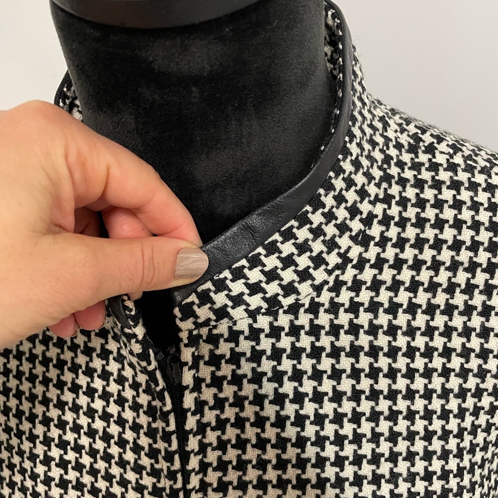 Pendleton Houndstooth Jacket, Sz 10 - image 6